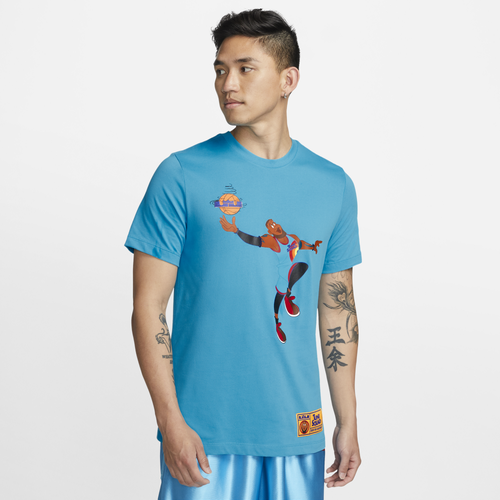 

Nike Mens Nike LeBron Space Jam T-Shirt - Mens Blue/Multi Size M