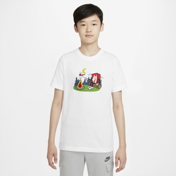 Boys' Grade School - Nike NSW Boxy 2 T-Shirt - White/Black
