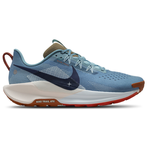 

Nike Mens Nike Reactx Pegasus Trail 5 - Mens Running Shoes Denim Turquoise/Mid Navy/Glacier Blue Size 8.0