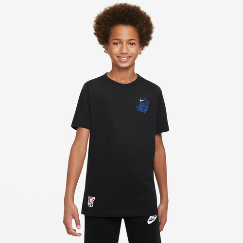 

Nike Boys Nike NSW FA23 Boxy T-Shirt 2 - Boys' Grade School Black/Black Size M