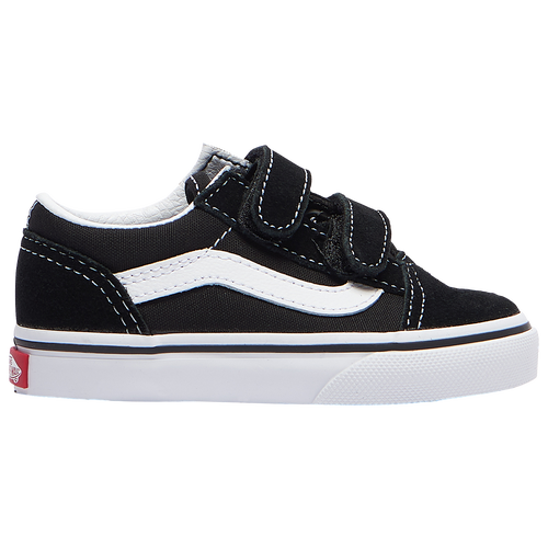 

Boys Vans Vans Old Skool - Boys' Toddler Shoe Black/White Size 07.0