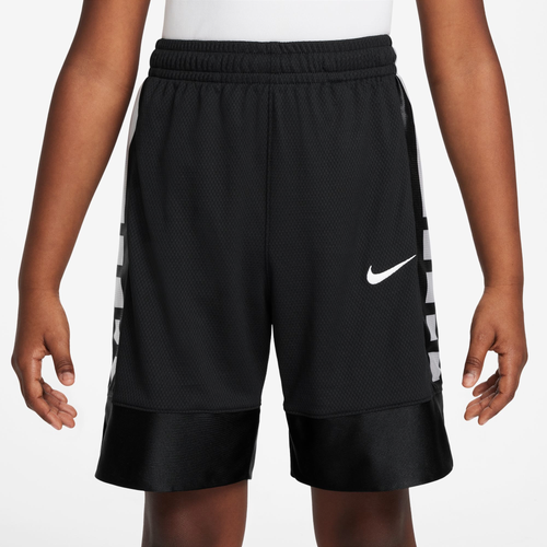 

Nike Boys Nike Dri-FIT Elite 23 Stripe Shorts - Boys' Grade School Black/White Size XL