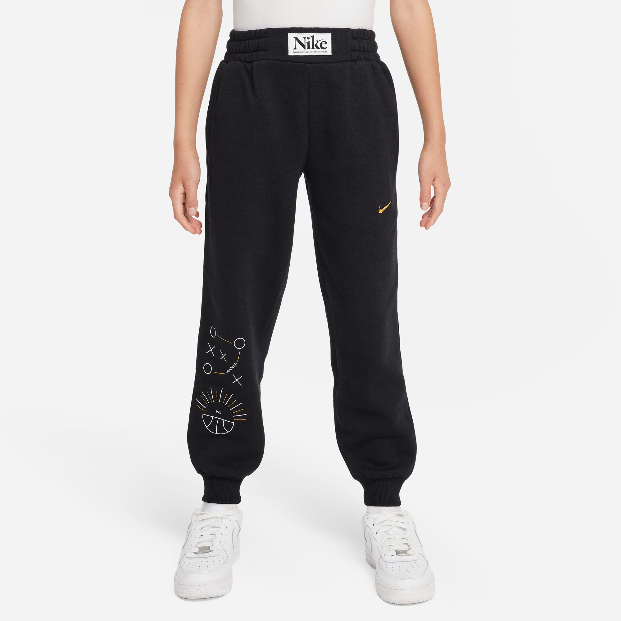 Girls' Nike Metallic Jogger Pants