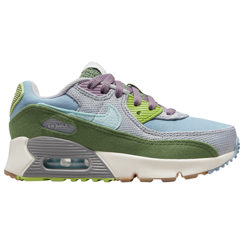 

Boys Preschool Nike Nike Air Max 90 SE1 - Boys' Preschool Shoe Worn Blue/Copa Grey/Grey Size 11.0