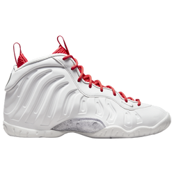 Boys' Grade School - Nike Little Posite One - Metallic Silver/Red/Game Royal
