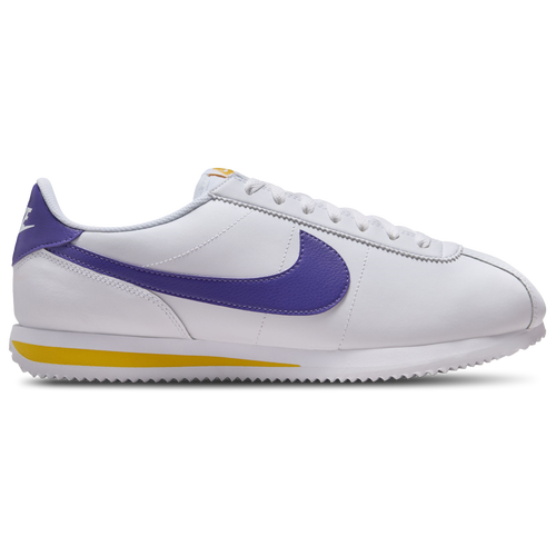 

Nike Mens Nike Cortez - Mens Running Shoes White/Varsity Purple/Varsity Maze Size 7.0