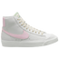 Nike Blazer Mid '77 - Boys' Grade School White/Pink/White