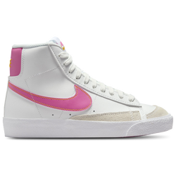 Boys' Grade School - Nike Blazer Mid '77 - Summit White/Pinksicle/University Gold