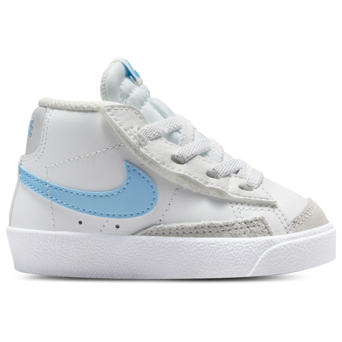 

Boys Nike Nike Blazer Mid '77 - Boys' Toddler Basketball Shoe Summit White/Aquarius Blue/Photon Dust Size 10.0