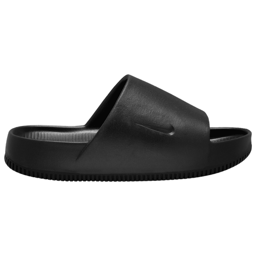Shop Nike Mens  Calm Slides In Black/black