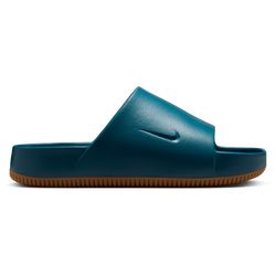 Men's - Nike Calm Slides - Blue Force/Blue Force/Gum Med Brown