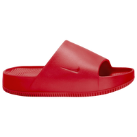 Nike benassi swoosh red golden best sale check slides