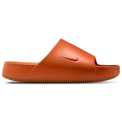 Men's - Nike Calm Slides - Campfire Orange/Campfire Orange