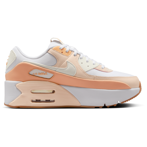 WOMENS - Nike Air Max 90 LV8 - Sail/White Barely Orange