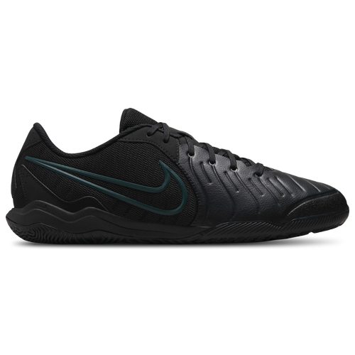 

Nike Mens Nike Legend 10 Academy IC - Mens Soccer Shoes Black/Black/Deep Jungle Size 9.0