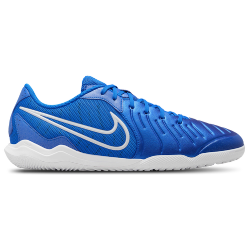 

Nike Mens Nike Legend 10 Academy IC - Mens Soccer Shoes White/Soar Size 10.0