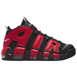 Men's - Nike Air More Uptempo '96 - Black/University Red/Navy