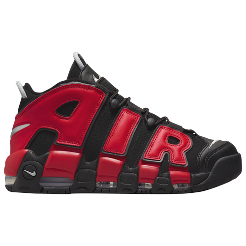 

Nike Mens Nike Air More Uptempo '96 - Mens Basketball Shoes Black/University Red/Navy Size 10.0