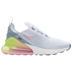 Girls' Grade School - Nike Air Max 270 SE - White/Pink/Blue