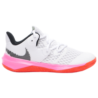 Nike Performance ZOOM HYPERSPEED COURT SE UNISEX - Zapatillas de balonmano  - white/black/bright crimson/pink blast/blanco 