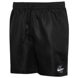 Men's - Nike Essential Logo 7" Shorts - Black/White