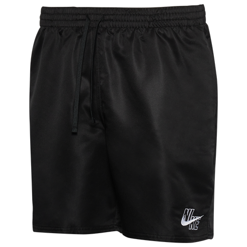 

Nike Essential Logo 7" Shorts - Mens Black/White Size XL