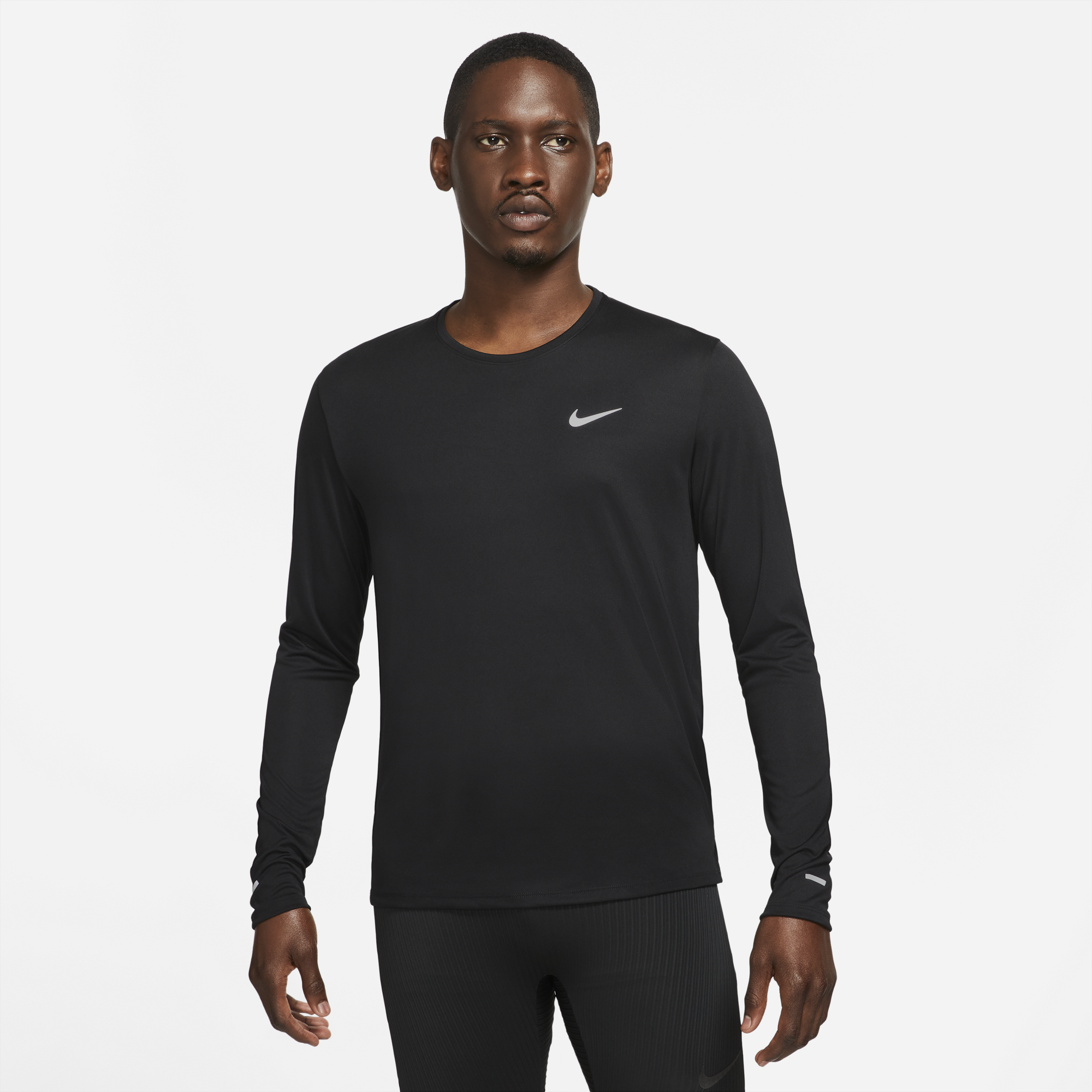 all the best Objection fog Nike Dri-Fit UV Miler Top Long Sleeve | Champs Sports