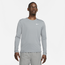 Nike Dri-Fit UV Miler Top Long Sleeve - Men's Smoke Grey/Reflective Silver