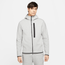 Nike Revival Tech Fleece Full-Zip Hoodie - Men's Black/Grey