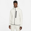 Nike Revival Tech Fleece Full-Zip Hoodie - Men's White/Grey