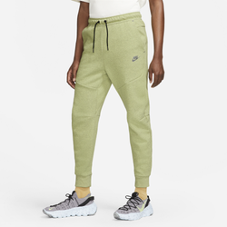 Men's - Nike Revival Tech Fleece Joggers - Lime Ice/Heather Grey
