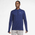 Nike Dri-FIT Top Half-Zip - Men's Reflective Silver/Game Royal/Obsidian