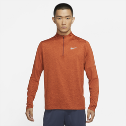 Men's - Nike Dri-FIT Top Half-Zip - Redstone/Sport Spice/Reflective Silver
