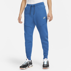 Men's - Nike Sports Wear Tech Fleece Brshd Joggers - Blue/Black