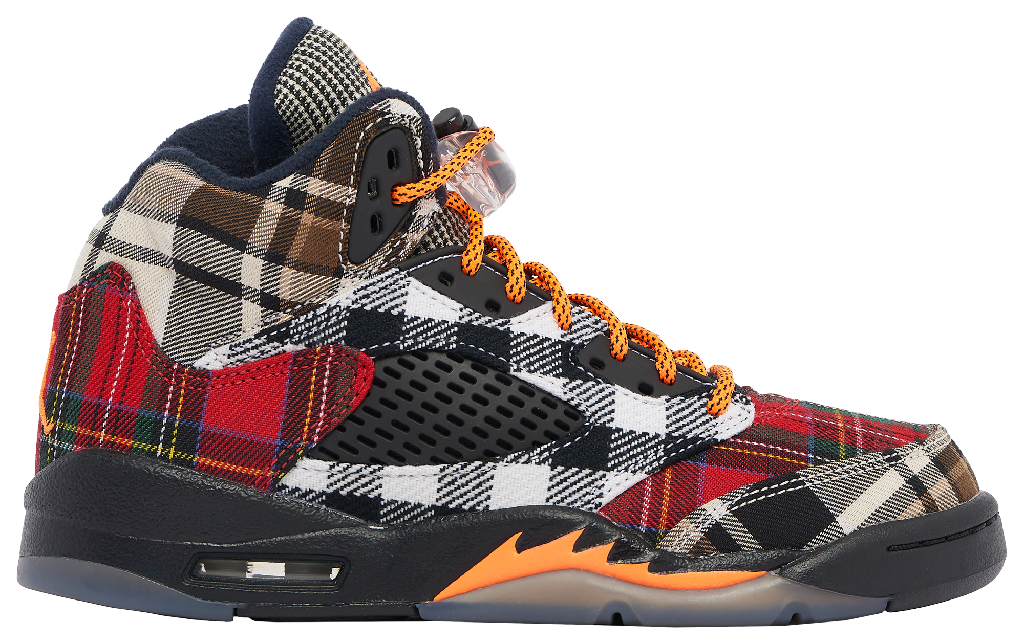 Jordan Retro 5 Plaid Boys' Grade School