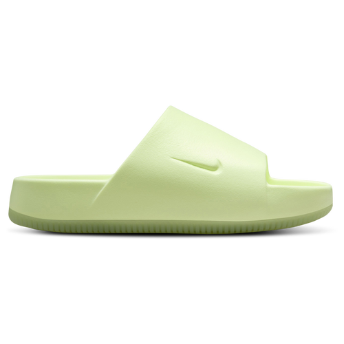 

Nike Womens Nike Calm Slides - Womens Shoes Barely Volt/Barely Volt Size 10.0