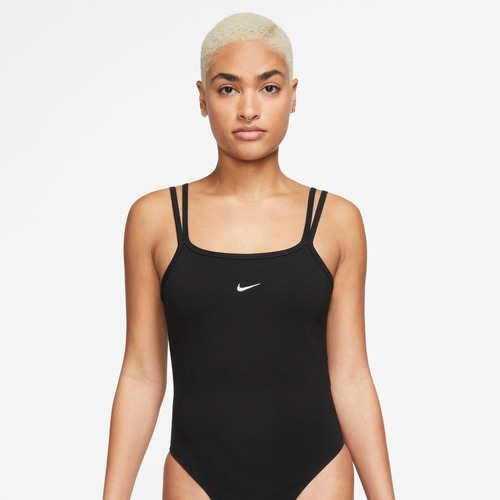 

Nike Womens Nike Essential Bodysuit - Womens Black/Sail Size XL