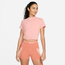Nike One Luxe Dri-FIT Short Sleeve T-Shirt - Women's Pink
