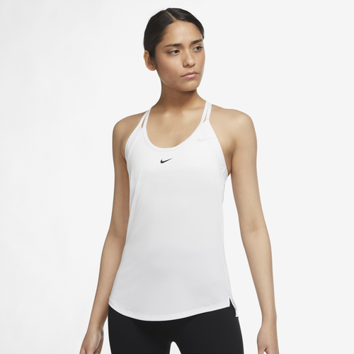 

Nike Womens Nike One Dri-FIT Elastika Tank - Womens White Size L