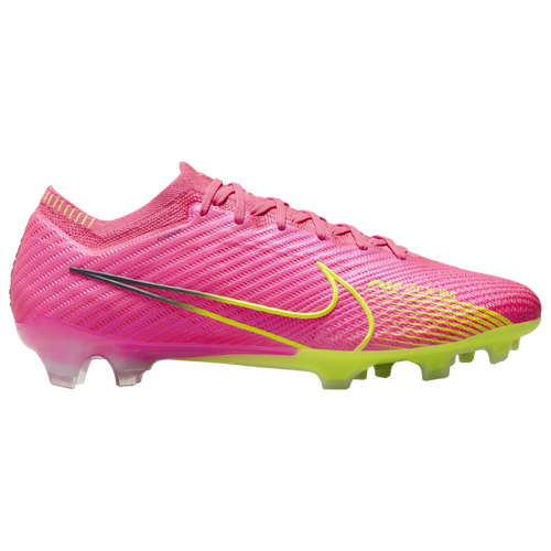 Nike Men's Mercurial Vapor 15 Elite Firm Ground Low-top Soccer Cleats In Metallic Silver/hyper Pink/black