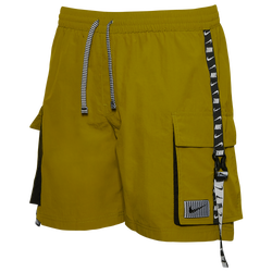 Men's - Nike Tape Cargo 7" Shorts - Olive/Black
