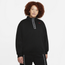Nike Icon Clash Fleece Half-Zip - Women's Black/Chili Red