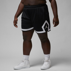 Women's - Jordan Plus Size Heritage Diamond Shorts - Black/White