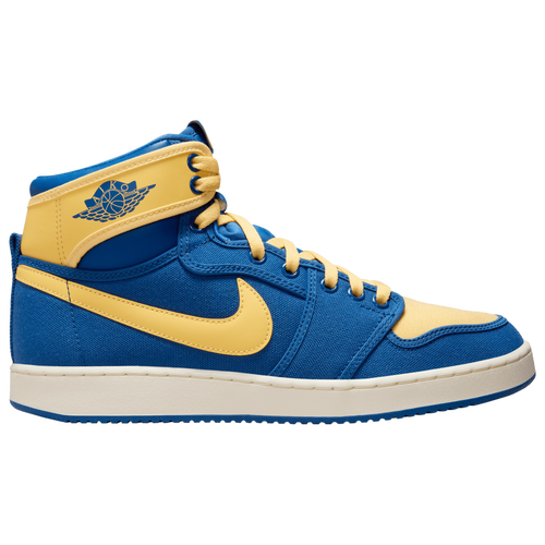 

Jordan Mens Jordan Retro 1 KO - Mens Basketball Shoes Topaz Blue/Topaz Gold/Sail Size 11.0