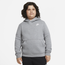 Nike Club Pullover Hoodie Extended Sizes - Boys' Grade School Gray