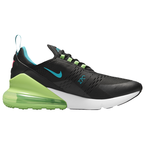 Nike Mens Air Max 270 In Black Green Pink Modesens