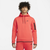 Nike Tech Fleece Pullover Hoodie - Men's Orange/Black