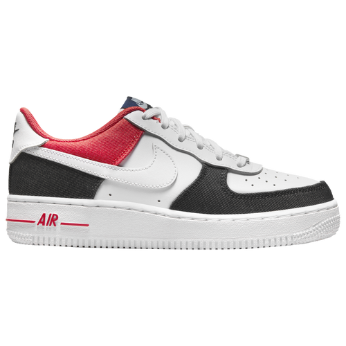 

Nike Boys Nike Air Force 1 LV8 - Boys' Grade School Shoes White/Midnight Navy/Redchile Red Size 04.5