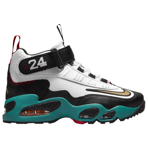 

Nike Boys Nike Air Griffey Max 1 - Boys' Grade School Training Shoes White/M Gold Size 04.5