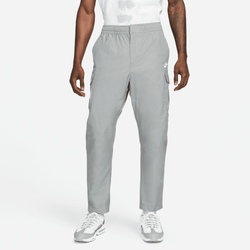 Men's - Nike SPE Woven Utility Pants - Grey/White